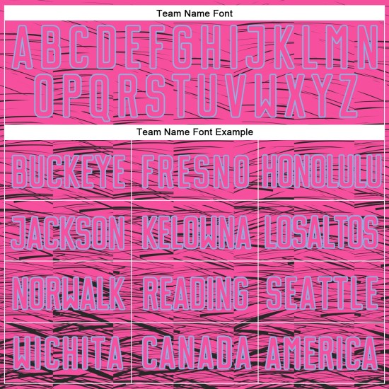 Rosa Uniform Fußball Schwarz-Licht Custom Sublimation Jersey Blau