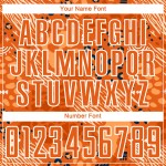 Uniform Jersey Orange Custom Bay Afrikanische Muster Sublimation Fußball Orange-Schwarz Uniform Jersey Orange Custom Bay Afrikanische Muster Sublimation Fußball Orange-Schwarz