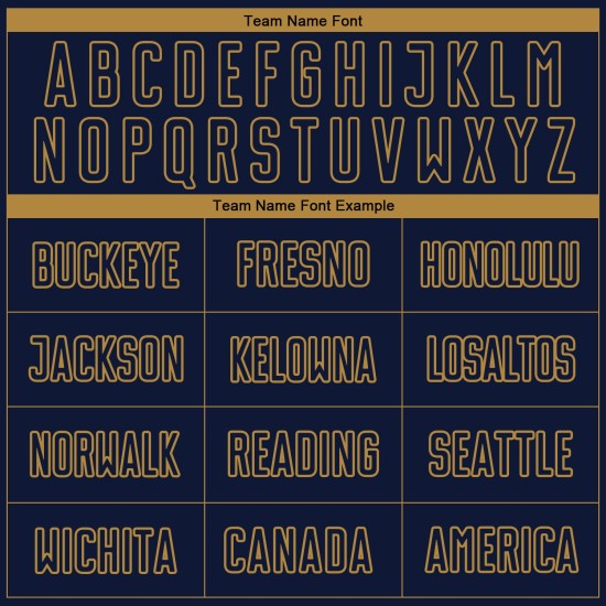 Sublimation Gold Nadelstreifen Navy Fußball Verblassen Uniform Jersey Custom Old Fashion