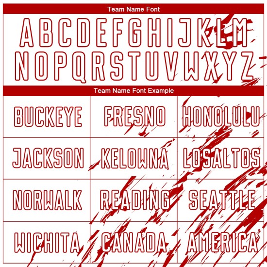 Trikot Rot Fußball Uniform Sublimation Weiß Custom Trikot Rot Fußball Uniform Sublimation Weiß Custom