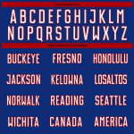 Sublimation Fade Uniform Jersey Custom Nadelstreifen Weiß-Rot Fashion Soccer Royal Sublimation Fade Uniform Jersey Custom Nadelstreifen Weiß-Rot Fashion Soccer Royal