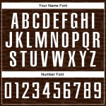 Weißes einheitliches Fußballtrikot, benutzerdefiniertes braunes Sublimationstrikot