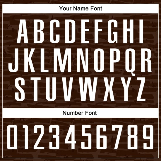 Weißes einheitliches Fußballtrikot, benutzerdefiniertes braunes Sublimationstrikot