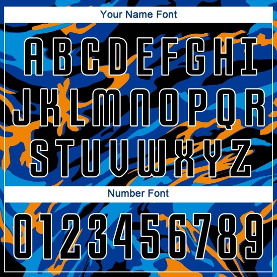 Fußball-Uniform, schwarz, individuell sublimiert, schwarzes Trikot, königsblau