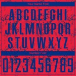 Fußballtrikot Uniform Custom Sublimation Royal Red