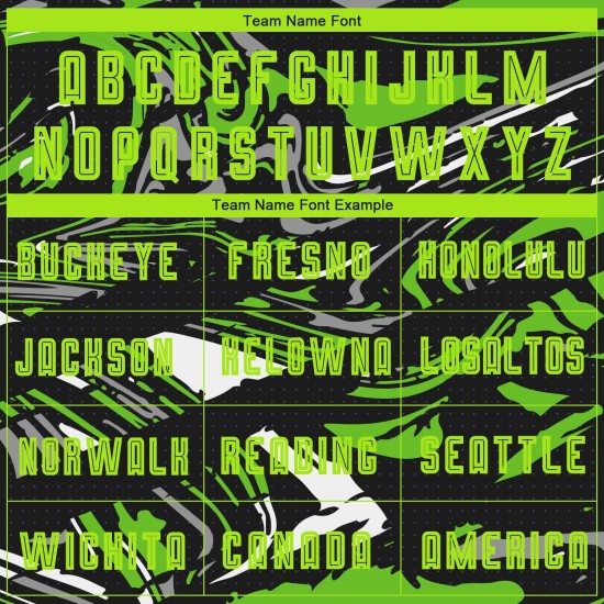 Grüne Fußballuniform Grün-Aurora Sublimation Custom Neon Jersey Figur